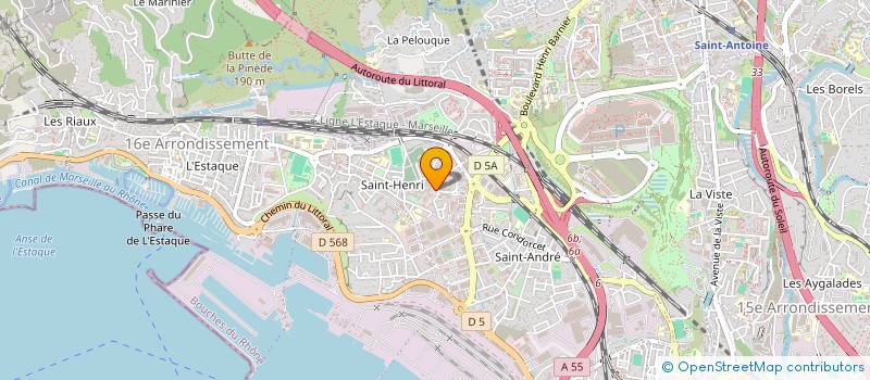 localisation de l'entreprise ETIC CONSEIL  MARSEILLE