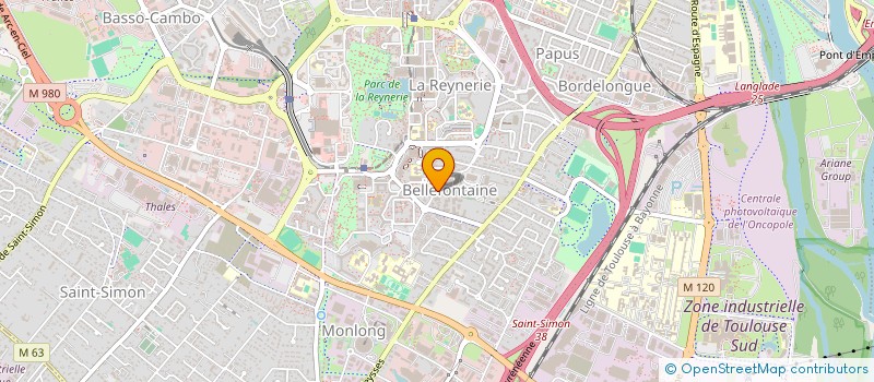 localisation de l'entreprise ETIC CONSULTING&DEVELOPPEMENT à TOULOUSE