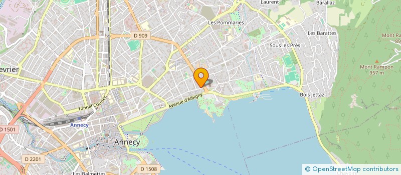 localisation de l'entreprise ETIDOR  ANNECY