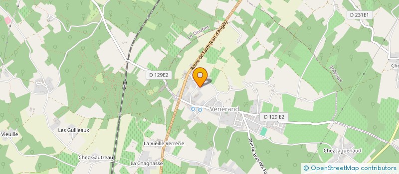 localisation de l'entreprise ETIEN CS  VENERAND