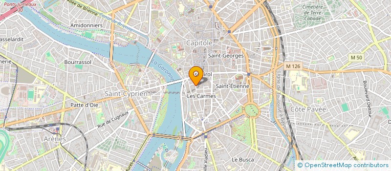 localisation de l'entreprise ETIENNE-AUGUSTIN à TOULOUSE