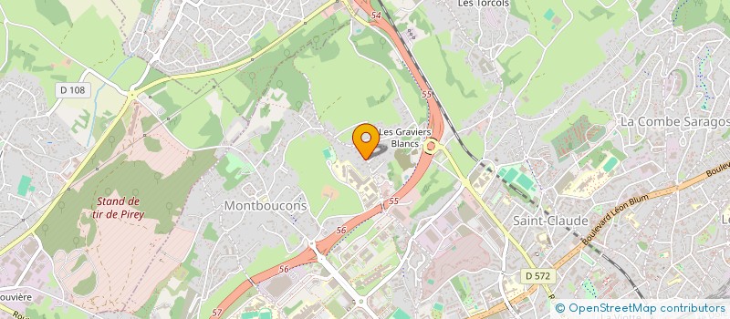 localisation de l'entreprise ETIENNE BOUTIN IMMOBILIER  BESANCON