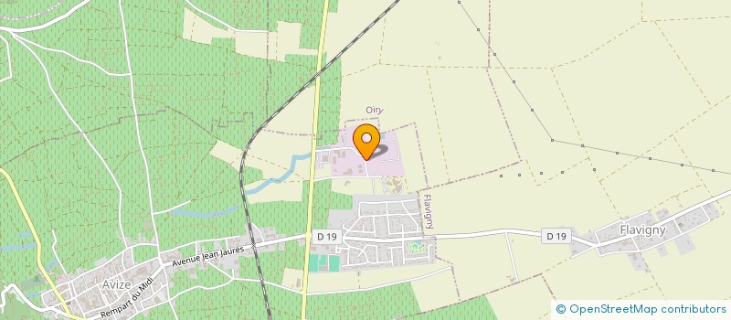 localisation de l'entreprise ETIENNE CALSAC à AVIZE