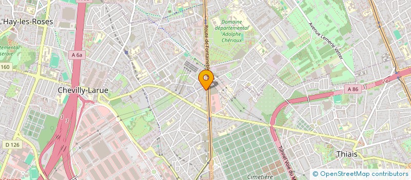 localisation de l'entreprise ETIENNE CONSTRUCTION  CHEVILLY LARUE