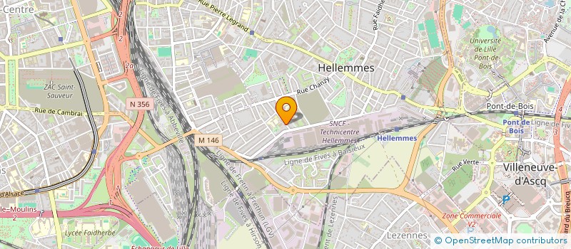 localisation de l'entreprise ETIENNE DAHU à LILLE