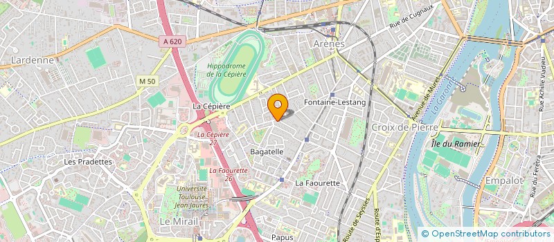 localisation de l'entreprise ETIENNE DANIEL à TOULOUSE