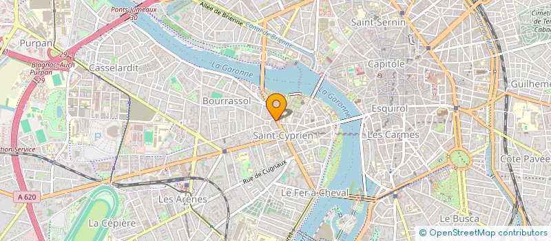 localisation de l'entreprise ETIENNE DEA à TOULOUSE