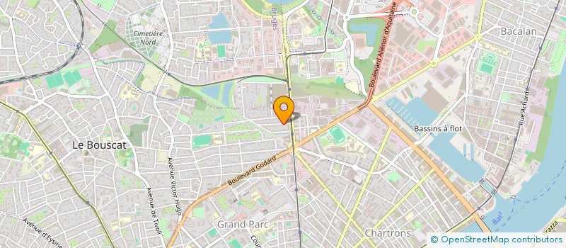 localisation de l'entreprise ETIENNE DURAND EVALUATION & SUPPORT  LE BOUSCAT