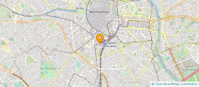localisation de l'entreprise ETIENNE GENTIL BATIMENT ET CONCEPT à MONTPELLIER