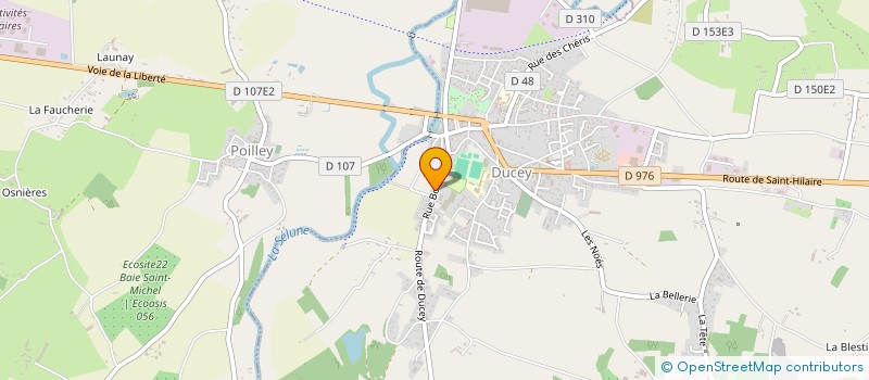 localisation de l'entreprise ETIENNE LANGELLIER à DUCEY-LES CHERIS