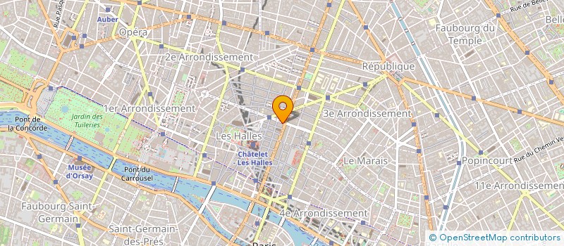 localisation de l'entreprise ETIENNE MARCEL DISTRIBUTION à PARIS