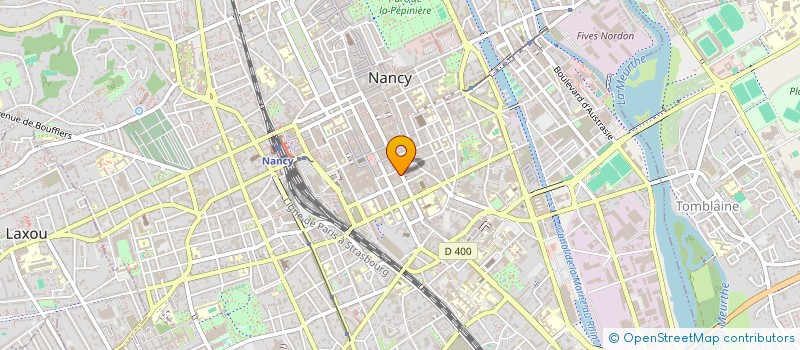 localisation de l'entreprise ETIENNE S A R L à NANCY