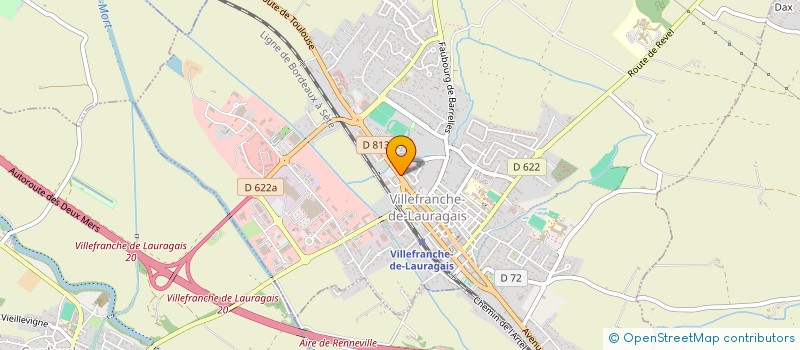localisation de l'entreprise ETIENNE SALES DE GAUZY ET JACQUES WAINER NOTAIRES ASSOCIES D'UNE SOCIETE CIVILE PROFESSIONNNELLE TITULAIRE D'UN OFFICE à VILLEFRANCHE-DE-LAURAGAIS