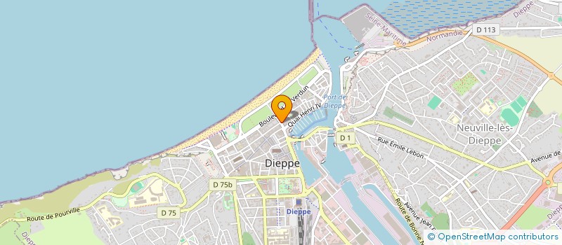 localisation de l'entreprise ETIENNE SPORT TECHNICIEN DU SPORT à DIEPPE