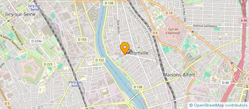 localisation de l'entreprise ETIK à ALFORTVILLE
