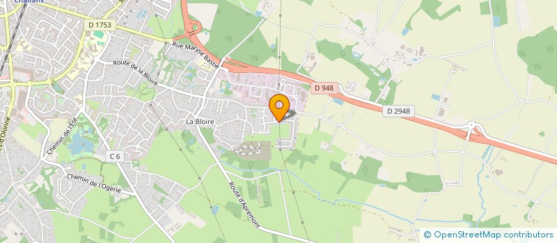 localisation de l'entreprise ETIK-OUEST à SOULLANS