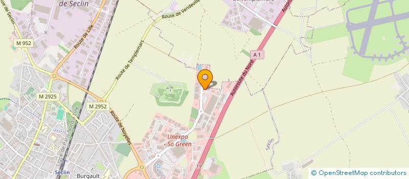 localisation de l'entreprise ETIKSERVICES à SECLIN