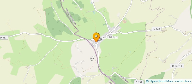 localisation de l'entreprise ETILLEUX GESTION à LES ETILLEUX