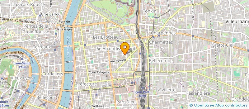 localisation de l'entreprise ETIMMOCOM à LYON