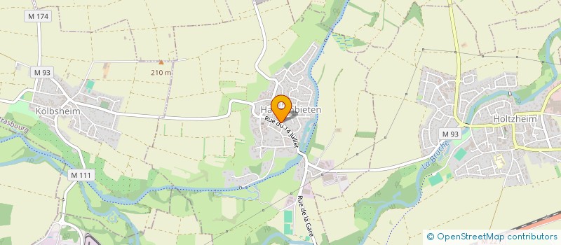 localisation de l'entreprise ETIMOFAN  HANGENBIETEN