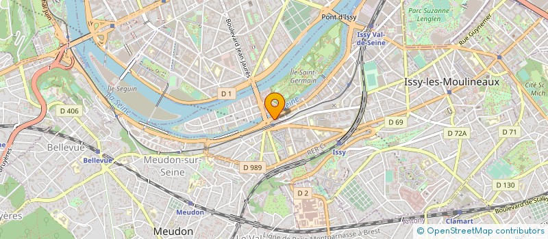 localisation de l'entreprise ETIN à ISSY-LES-MOULINEAUX