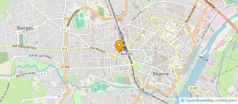 localisation de l'entreprise ETIN'SCENE DE REVE  ROANNE