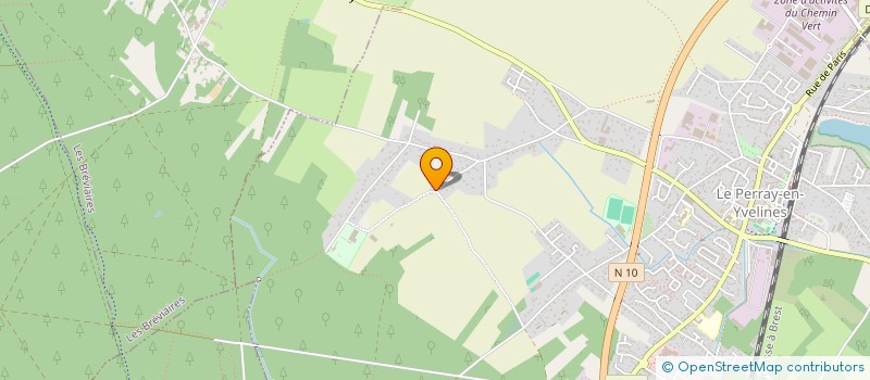 localisation de l'entreprise ETINCELLE à LE PERRAY-EN-YVELINES