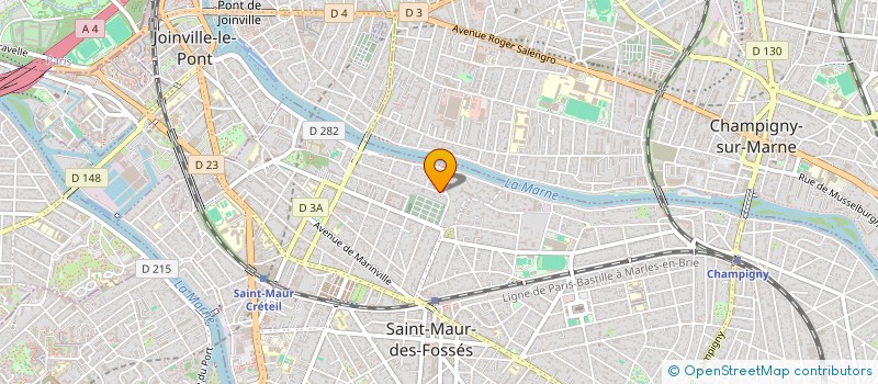 localisation de l'entreprise ETINCELLE à SAINT-MAUR-DES-FOSSES