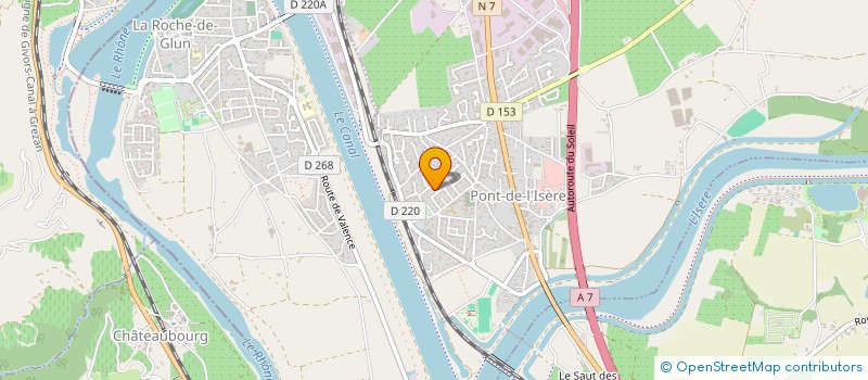 localisation de l'entreprise ETINCELLE  CHANOS-CURSON