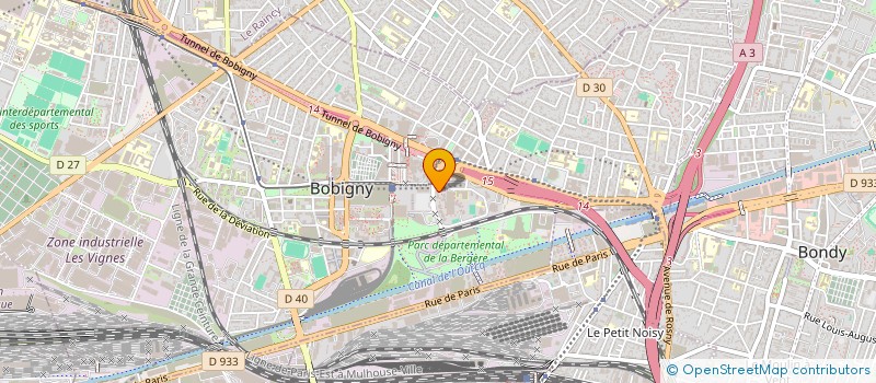 localisation de l'entreprise ETINCELLE D'ESPOIR à BOBIGNY