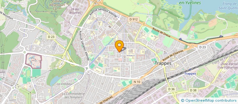 localisation de l'entreprise ETINCELLE DE BONTE  TRAPPES