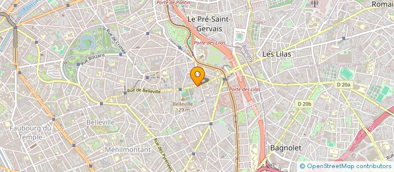 localisation de l'entreprise ETINCELLE ENGAGEE  PARIS