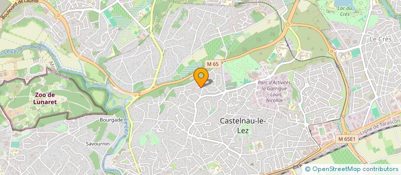 localisation de l'entreprise ETINCELLE OCCITANIE, RESTER FEMME AVEC UN CANCER  CASTELNAU-LE-LEZ
