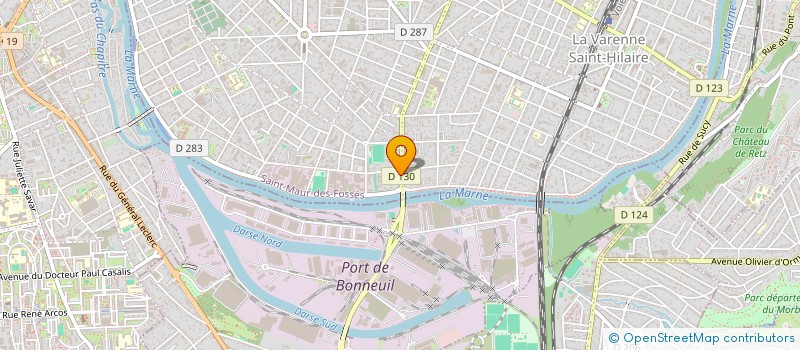 localisation de l'entreprise ETINCELLES à SAINT-MAUR-DES-FOSSES