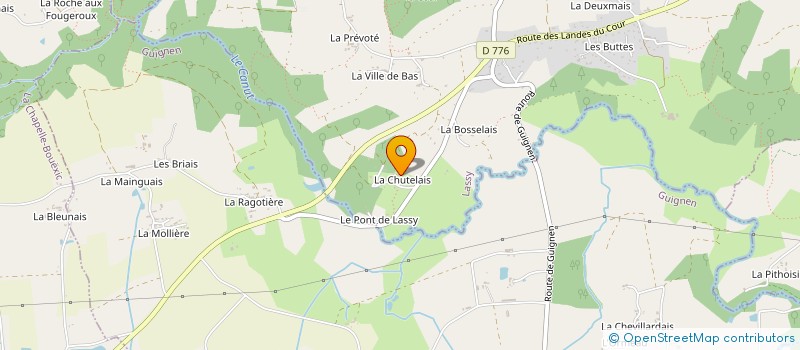 localisation de l'entreprise ETINCELLES EURL  LASSY