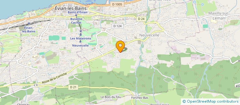 localisation de l'entreprise ETINCELLES UNIVERSELLES à NEUVECELLE