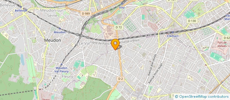 localisation de l'entreprise ETIOCLAMART  CLAMART