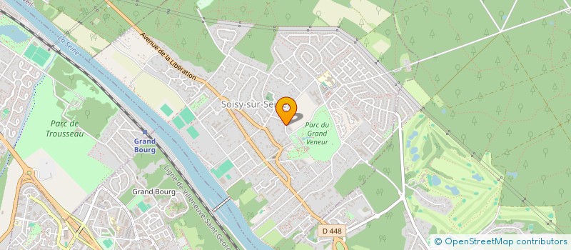 localisation de l'entreprise ETIOLLES ATHLETIC-CLUB  ETIOLLES