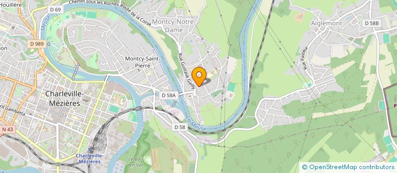 localisation de l'entreprise ETION GARAGE  MONTCY-NOTRE-DAME