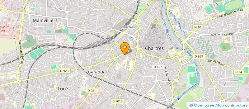 localisation de l'entreprise ETIPAC à CHARTRES