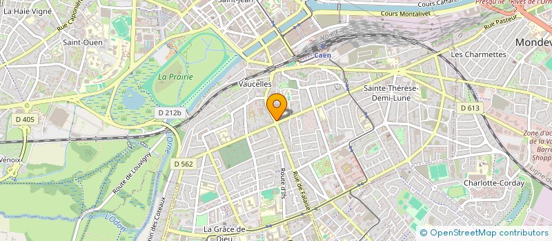 localisation de l'entreprise ETIQ à CAEN