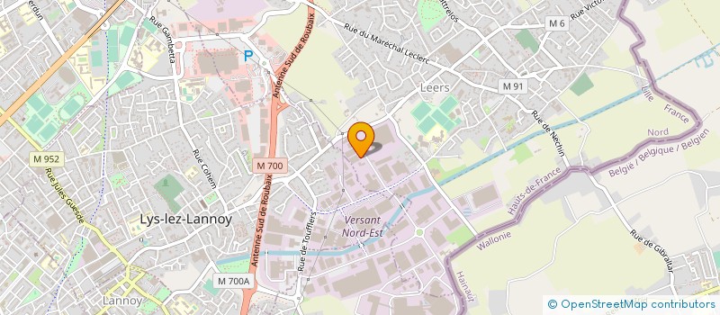 localisation de l'entreprise ETIQ CREATION  LEERS