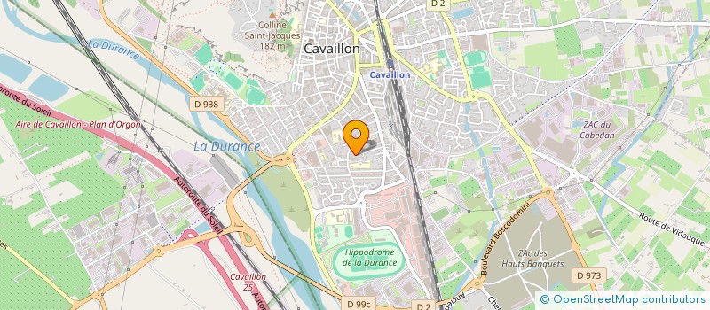 localisation de l'entreprise ETIQ EMBAL  CAVAILLON