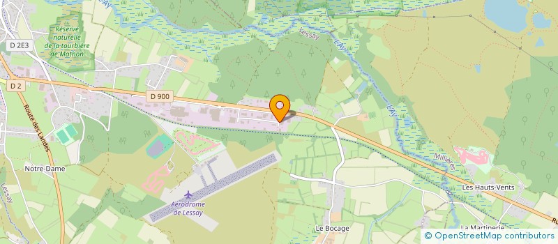 localisation de l'entreprise ETIQ NORMANDIE à LESSAY