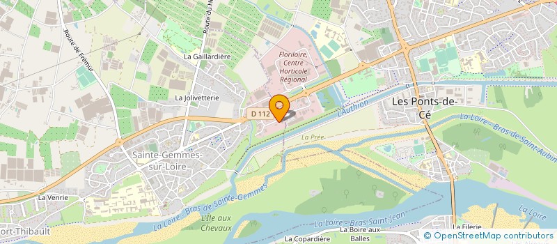 localisation de l'entreprise ETIQUETTES MARQUAGE SIGNALETIQUE CONCEPT à STE GEMMES SUR LOIRE