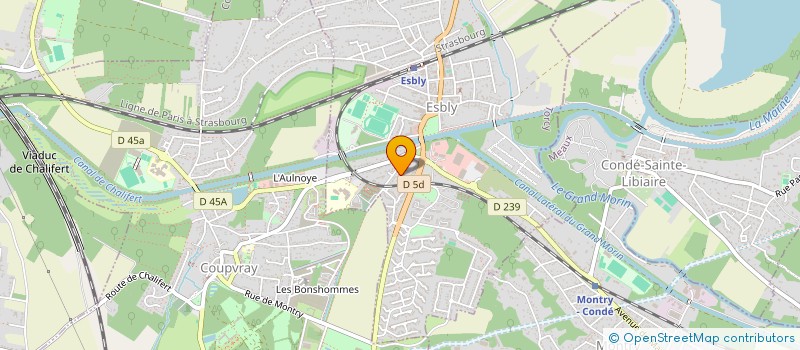 localisation de l'entreprise ETIRUCE CONSULTING à ESBLY