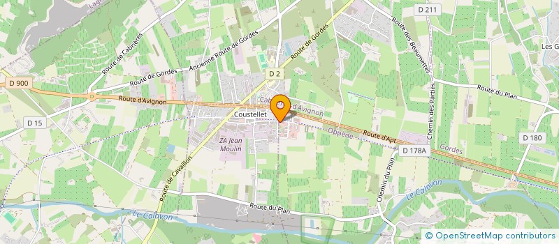 localisation de l'entreprise ETIS à OPPEDE