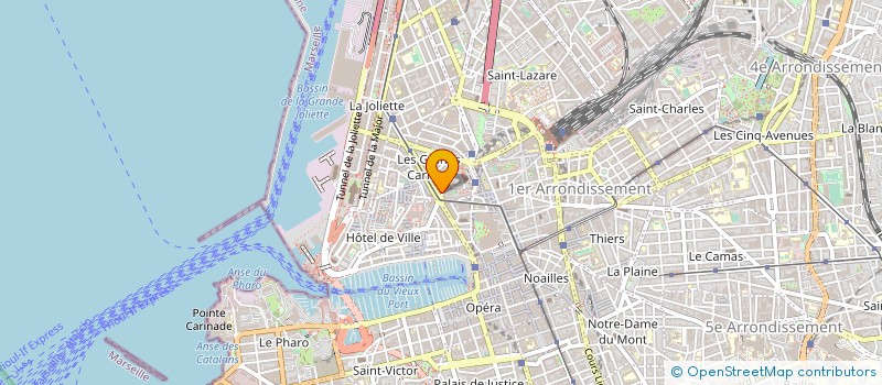 localisation de l'entreprise ETIS FRANCE ENGINEERING TECHNO FOR INDUS à MARSEILLE