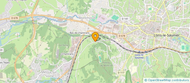 localisation de l'entreprise ETISA  MONTMOROT