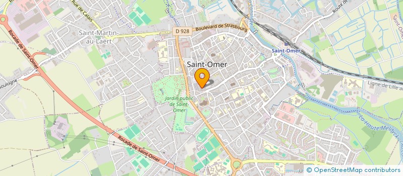 localisation de l'entreprise ETISA EURL à SAINT-OMER